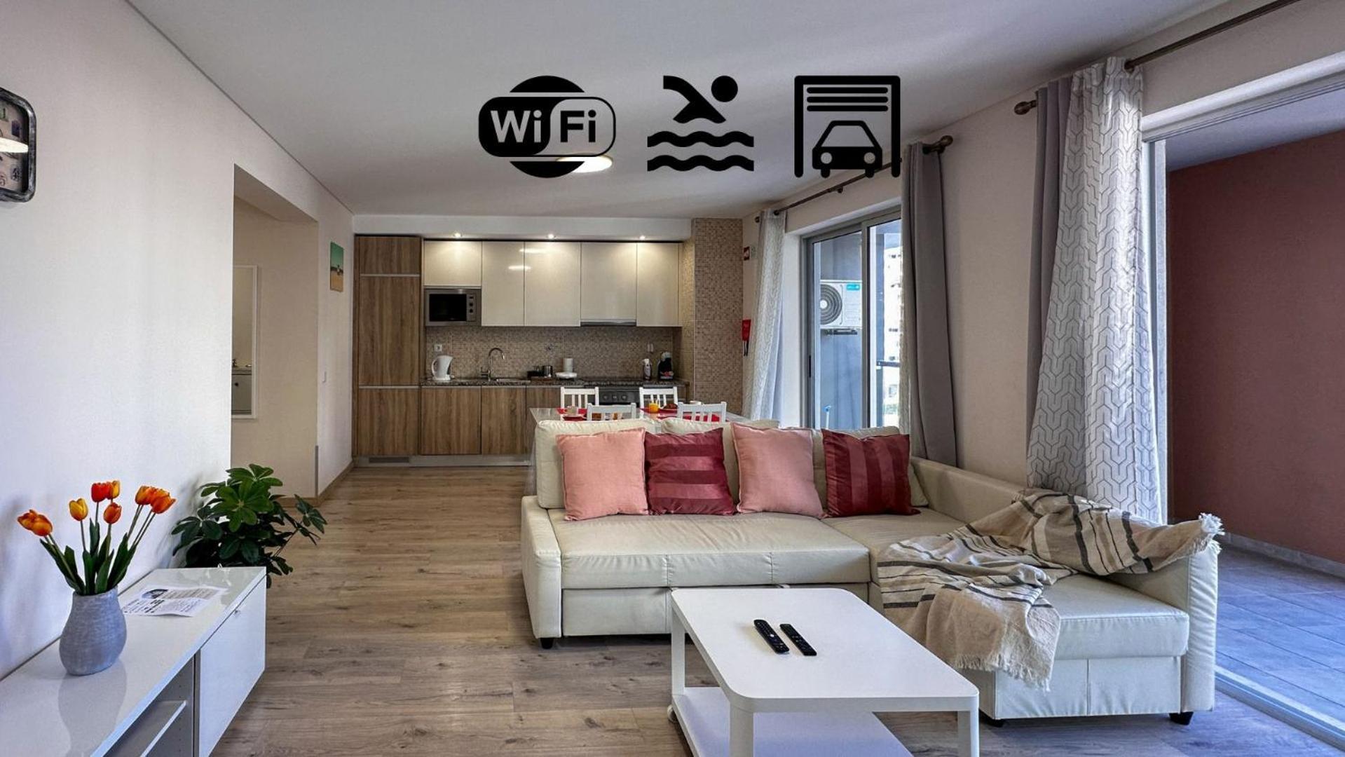 Apartamento Elegante Com Garagem E Piscina Na Praia Da Rocha ポルティマン エクステリア 写真